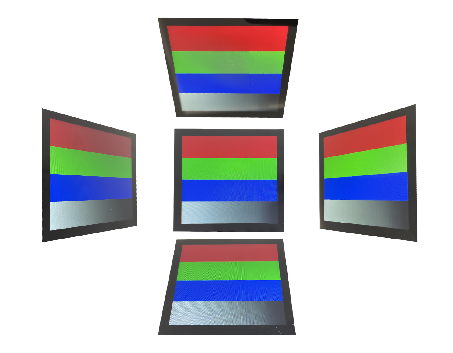 Viewing angles of the WT-86-32-3ZW1 board's display