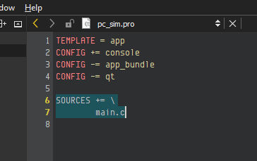 Qt-Creator remove template source